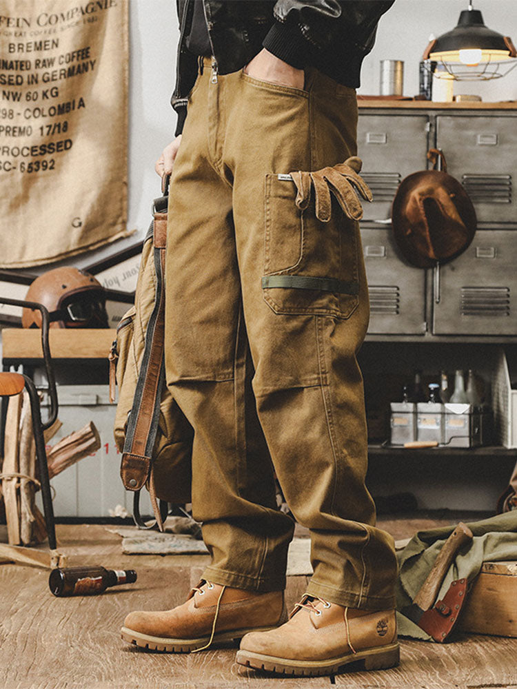 Men’s Vintage-Inspired Cargo Pants