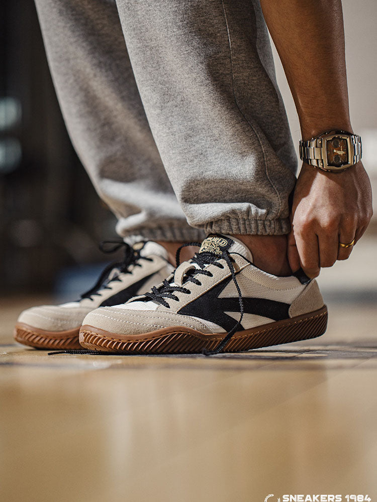 Men's Vintage-Style Low-Top Casual Sneakers