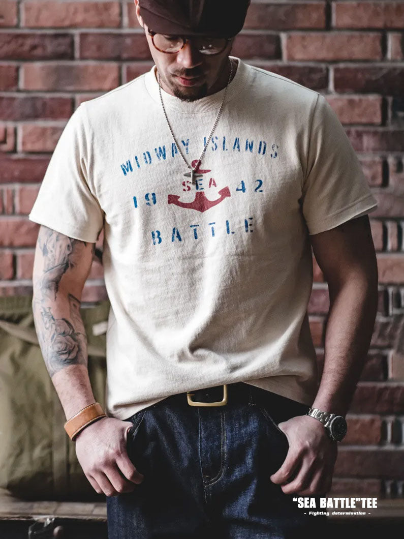 Men’s Nautical Anchor Graphic Tee
